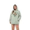 2026 Solid Color Hooded Pet Loose Fit Pullover Sweatshirt Unisex Casual Top