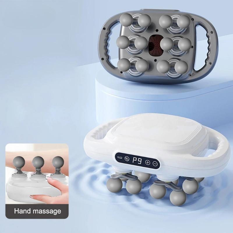 12 Head Deep Muscle Massager Gun High-Frequency Vibration Fascia Therapy with for Relaxation And Back Pain Relief