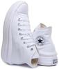 Sneakers Converse Chuck Taylor All Star Move High Top White/natural Ivory/black (568498C)