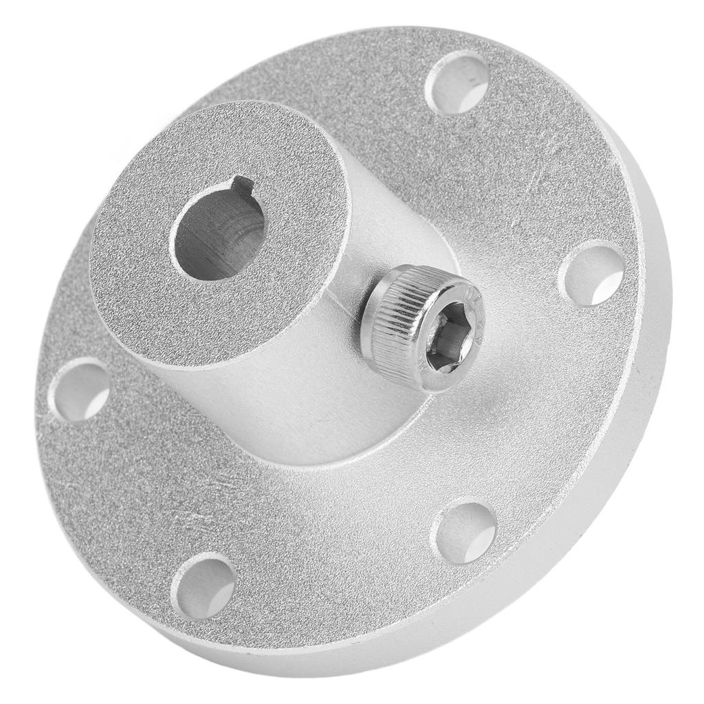 Cuplaj cu flanșă 8mm Aliaj de aluminiu Rigid Flanșă Ghid Arbore Cuplaj Conector Motor cu Pană pentru Roată 14049