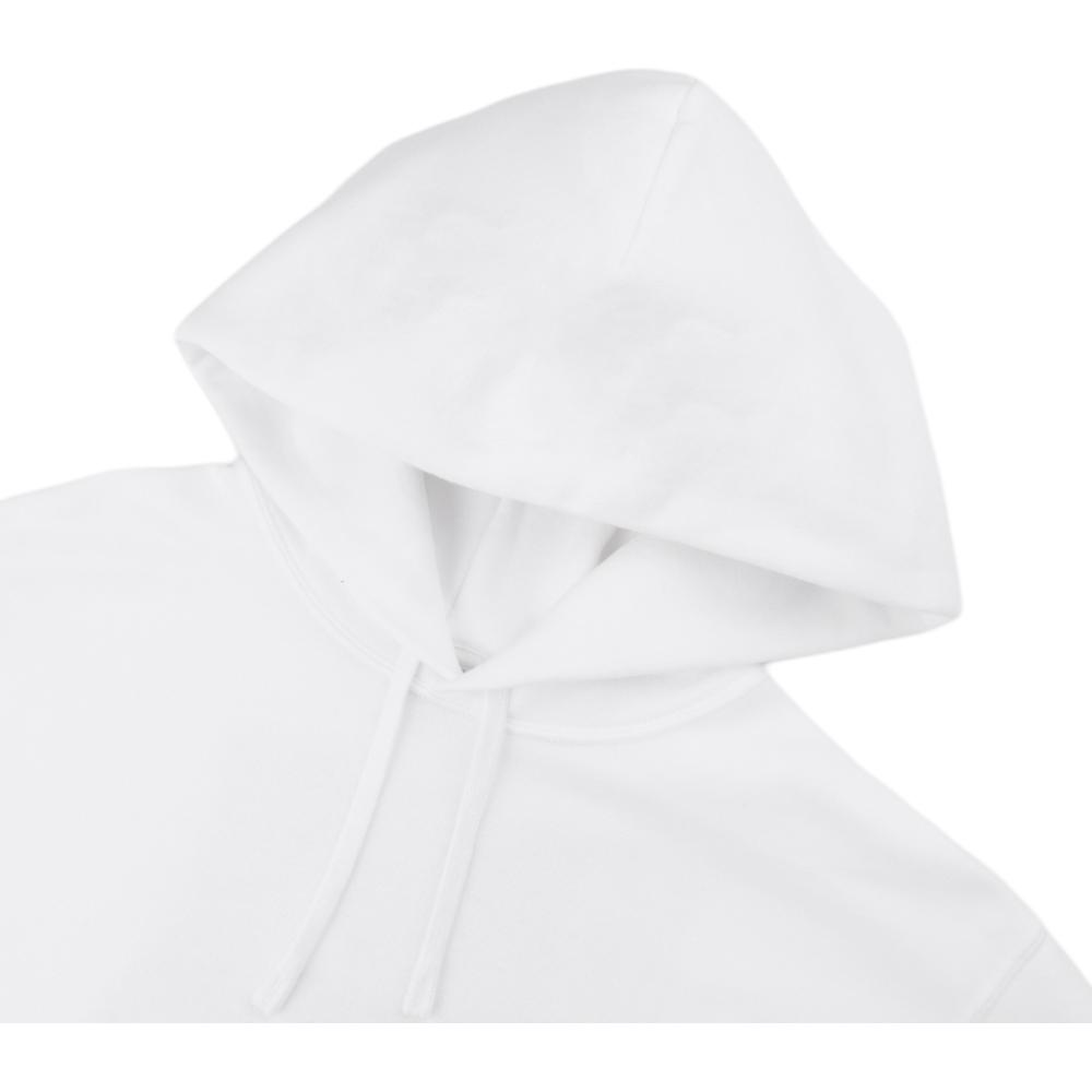 Uniqlo X Marvel Collaboration Solid Color Letter Hoodie Long Sleeve Sweatshirt Unisex sweatshirt White 429182-00