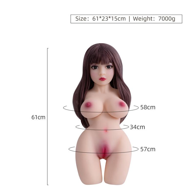 Pevná TPE Realistická Prsa Vagina Anus Simulační Panenka Letecký Pohárek Pánské Masturbační Produkty