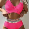Women Bikini Sexy High Waist Bathing Suit Beach Swimwear Female Summer Swimsuit
