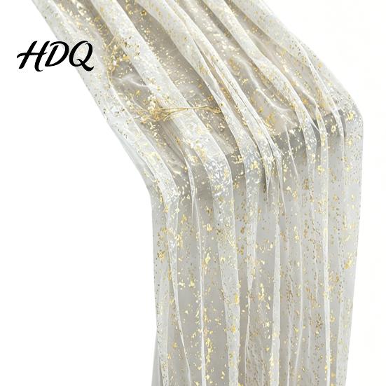 Sophisticated Table Decor Glittery Runner Sheer Flowing Tulle Elegant Runner for Home
