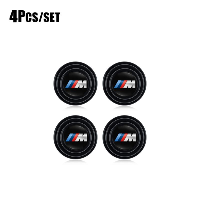 Motorcycle Sticker/Car Door Shock Stickers Absorber Soundproof Buffer Pier For BMW M E46 E90 E60 F30 F10 E39 E36 F20 G30 G20 E87 Yssh42