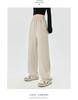 2025 Women's Spring/Autumn Straight Leg Loose Sweatpants - Pear-Shaped, Wide-Leg Casual Banana Pants.