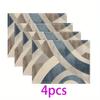 Printed Festival Party Placemats: Stain-Proof, Heat-Resistant Table Decoration
