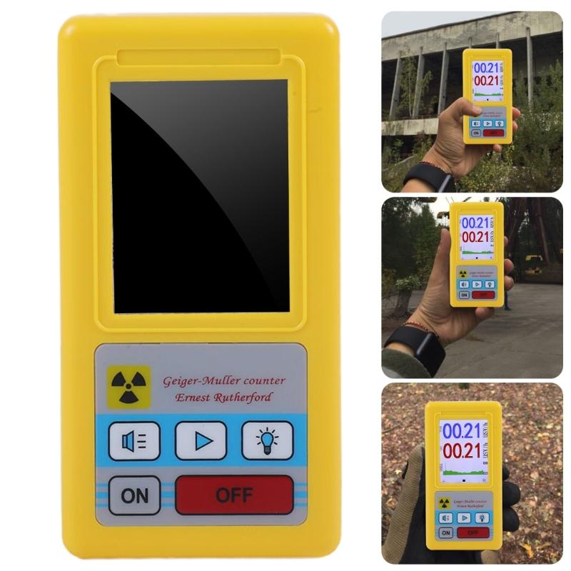 Small Size Radiation Detection Meter Long Lifespans Plastic Housing Ideal for Material Testing and Safety Checking