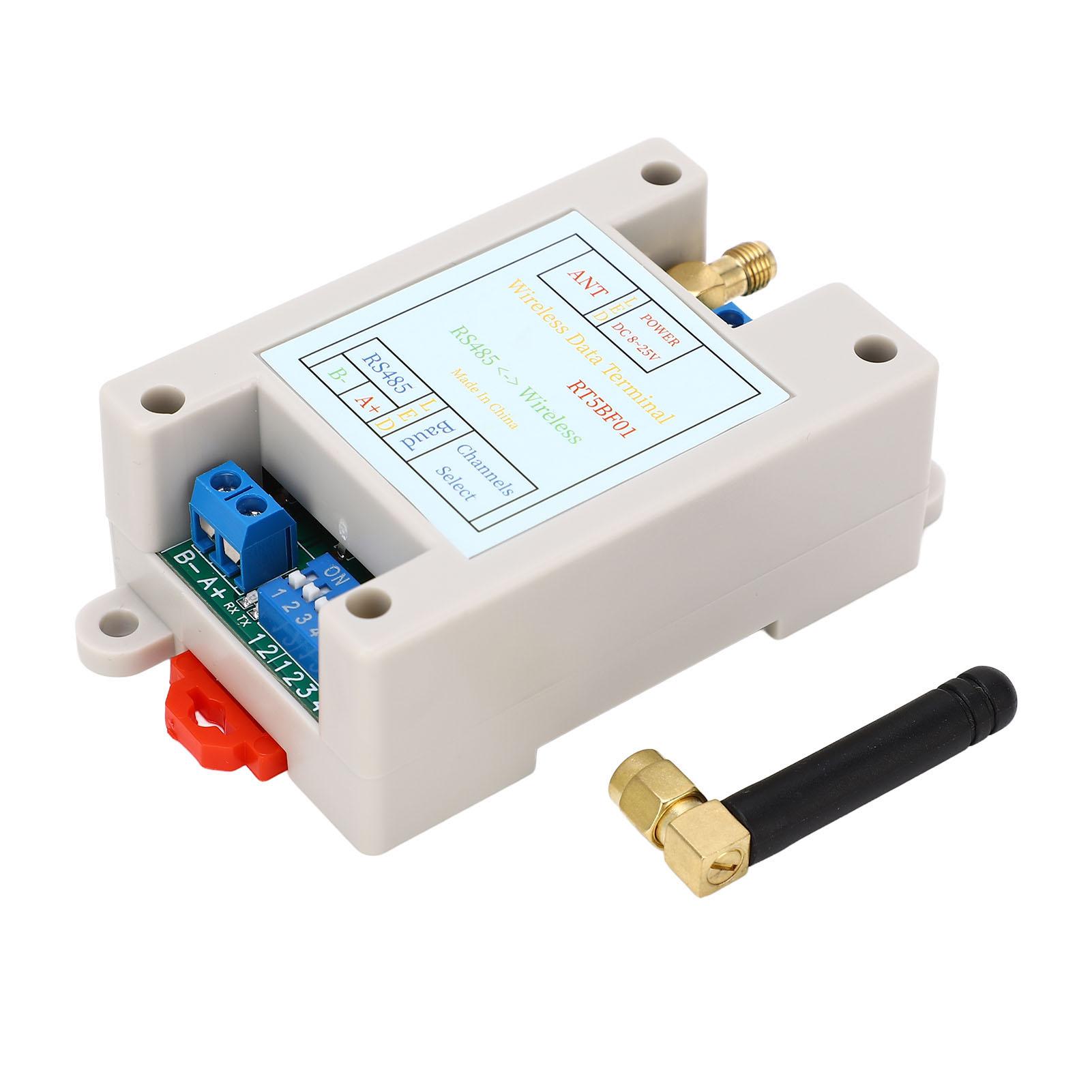 

Модуль бездротового приймача 433M DC8‑25V VHF UHF Radio RF UART RS485 для RTU Smart Home