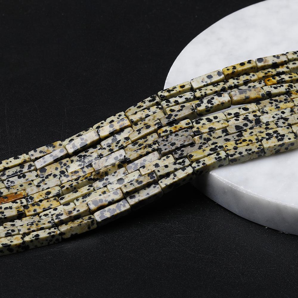 

Прямоугольные трубчатые бусины из натурального полудрагоценного камня для самостоятельного изготовления украшений, кубические бусины-аксессуары 4x13 мм. 4*13mm