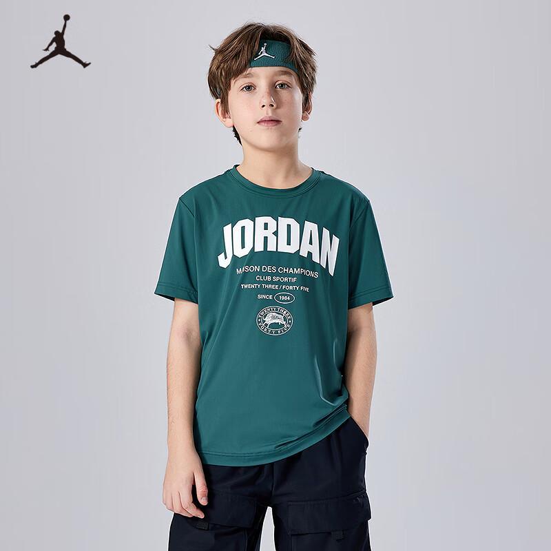 

Jordan Детская футболка с коротким рукавом Nike AJ L