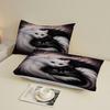 Cat Digital Printing Bedding Fitted Sheet Bedroom Set Gorgeous No Pillowcase Bedding Fashion Exquisite Printing Fitted Sheet Set