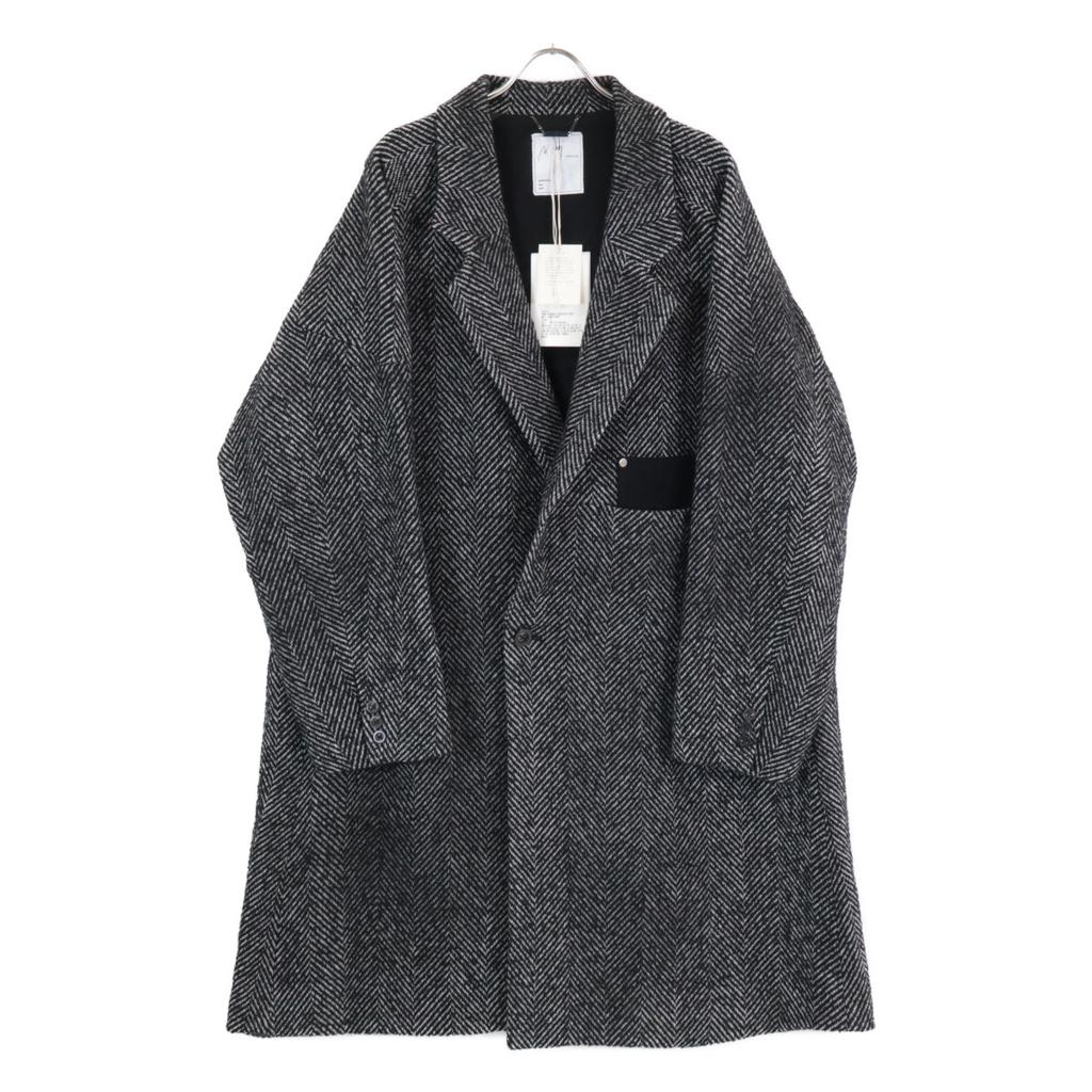 ANCELLM ANC-JK55 ALB x NEGRU PALTON CHESTER SEMI-DOUBLU palton 2 Alb / negruFolosit