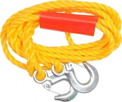 Vorel Braided Towing Rope 2500Kg Hook 82205