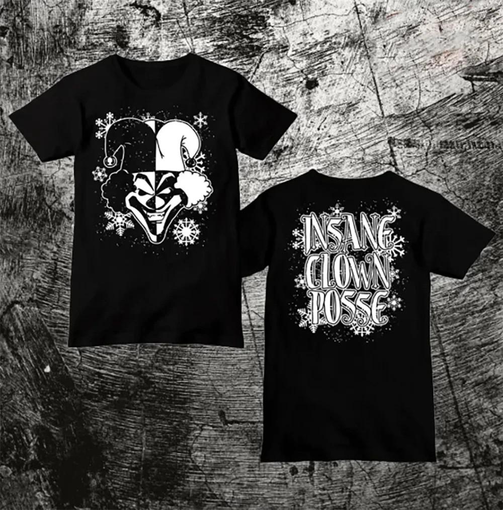 2 Sides INSANE CLOWN POSSE ICP MERRY CHRISTMAS SANTA T-Shirt HT612 M
