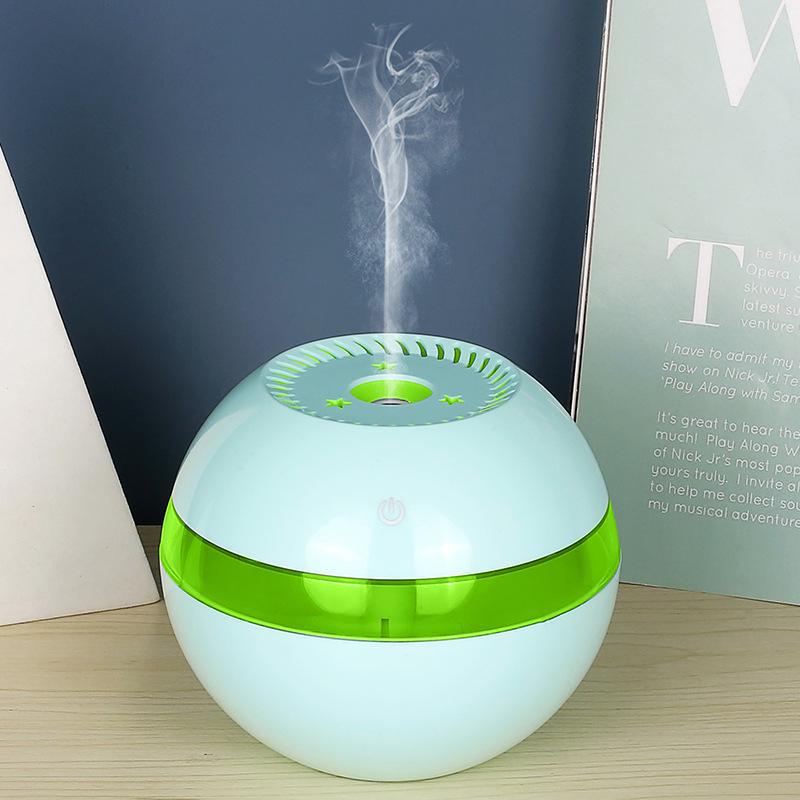 Creative USB Fog & Wood Grain Aromatherapy Humidifier with Custom Logo Option