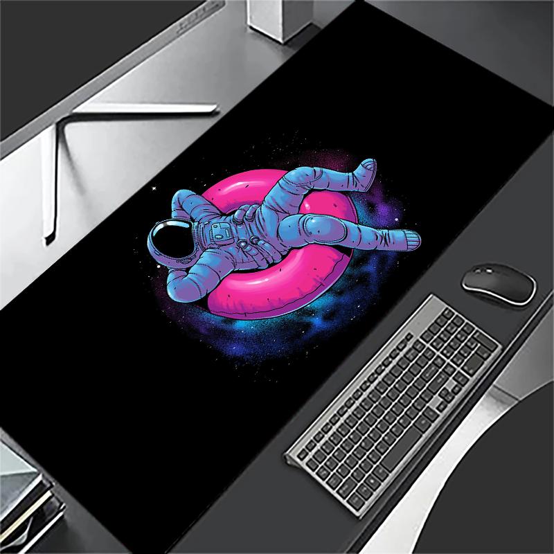 Cute Astronaut Mouse Pad Space Computer Laptop Keyboard Mousemat XXL Large Mousepad Gaming Non-slip rubber PC Office Desk Mats