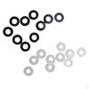 10 Badminton Grommets Eyelets for Racket Stringing Tools Nylon Accessories