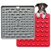 Silicone Pet Licking Pad With Suction Square Round Lick Mat Cat Dog Slow Food Bowl Dogs Slow Feeder Pet Supplies