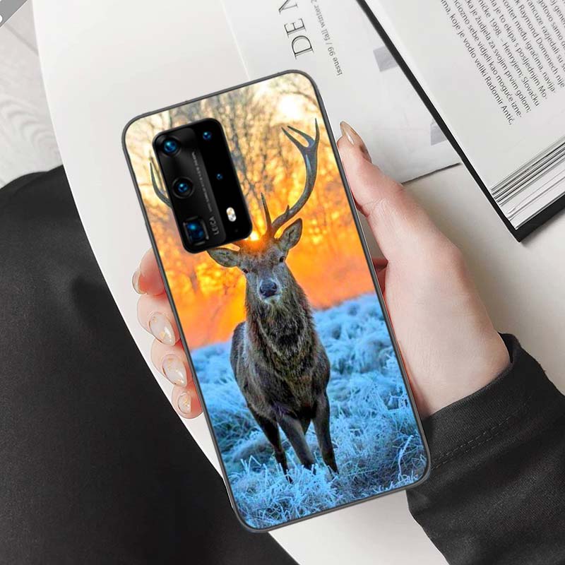 Deer Hunting Camo Phone Case For Huawei Mate 40 30 20 Pro 10 Pro Huawei P50 P40 P30 Lite P20 P10 Lite Cover