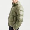 Li Ning Wade Series Loose Warm Stand Collar Cotton Jacket Winter Men Jacket Deep-Moss-Green AJMQ021-3