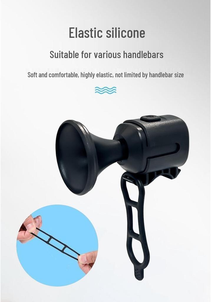 High Decibel Electric Bicycle Horn for Children's Safety