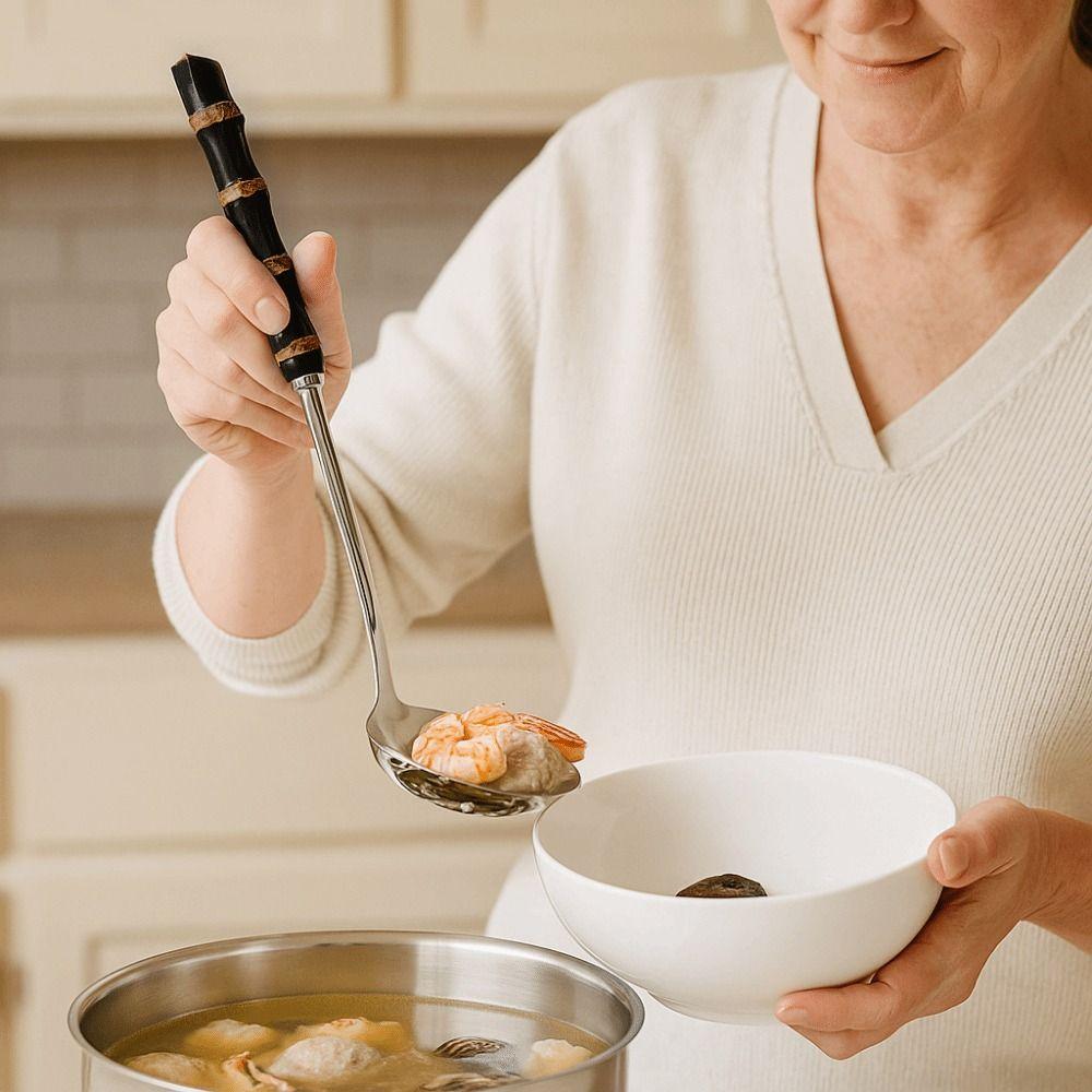 Tableware Small Soup Spoon Stainless Steel Hot Pot Spoon Gifts Slotted Spoons