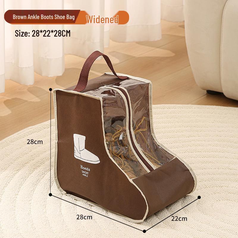 Shoe and Boot Storage: Large-Capacity, Waterproof, Dustproof, Visible Organizer Bag