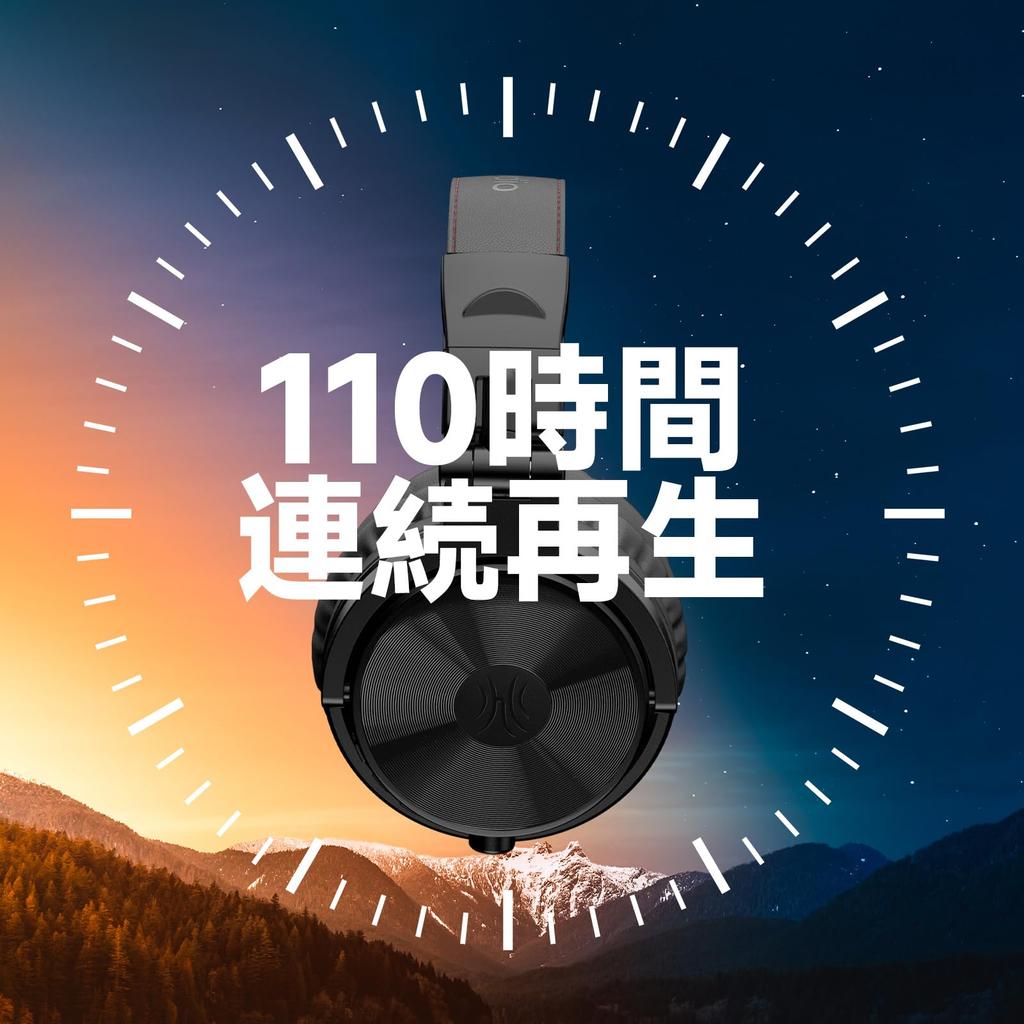 OneOdio Wireless Headphones Up to 110 Hours Playback Bluetooth Over-Ear Microphone Foldable Wired Wireless Deep Bass Multi-Pairing Pro C