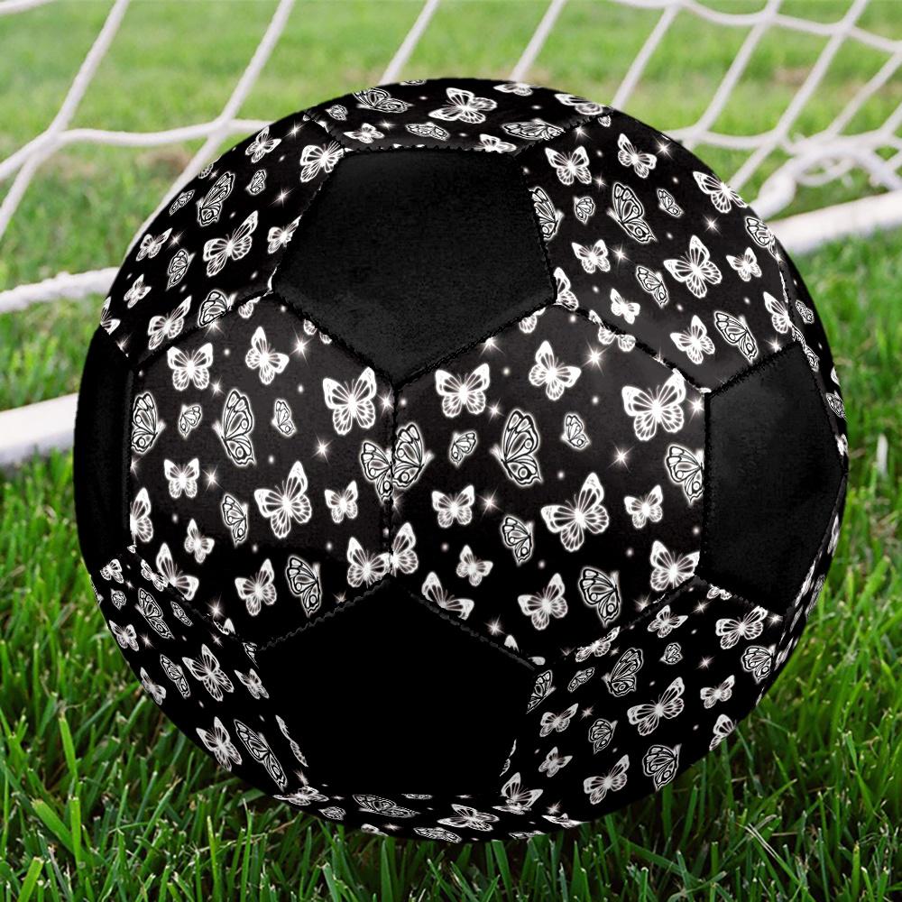 1pc Butterflies Night Sky Durable Soccer Ball/Football, Size 5, Perfect for Training, Entertainment And Competition,Gift yy26060615
