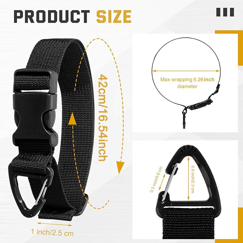 1/2/4/5 PC 45cm Adjustable Buckle Wire Manager Nylon Heavy Cord Organizer Holder With Triangle Buckle Extension Cord Organizer