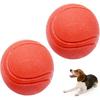 Ard Rubber Balls for Dogs,Dog's Solid Rubber Bouncy Ball Bite Resistant and Indestructible Dog Training Ball,Dog Balls for Aggressive Chewers
