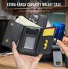 Luxury Detachable Magnetic Leather Phone Wallet Case Stand For iPhone 17 Air 16 15 Plus 13 12 Pro Max Samsung S26 S25 S24 Ultra Google Card Slot Cover