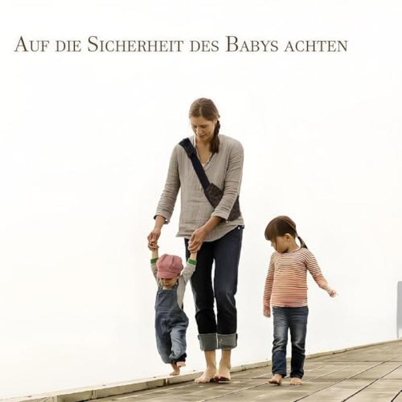 Baby Sling Wrap Carrier, Elastic Newborn to Toddler Sling, Side Carry Position for Infants 0-36 Months, Leopard Print