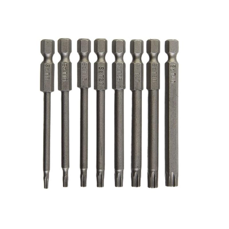

60HRC Hardness Bit Alloy Steel Heat Treatment Hex Shank