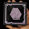 Natural Pink Sapphire Loose Gemstone 5x5 mm 12 pcs Lot Round Cut September Birthday Birthstone