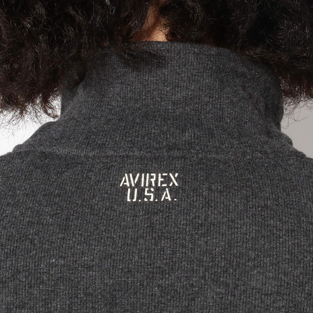 Daily Stand Rib Zip Jacket DAILY STAND ZIP RIB JACKET 6153642 [Avirex]