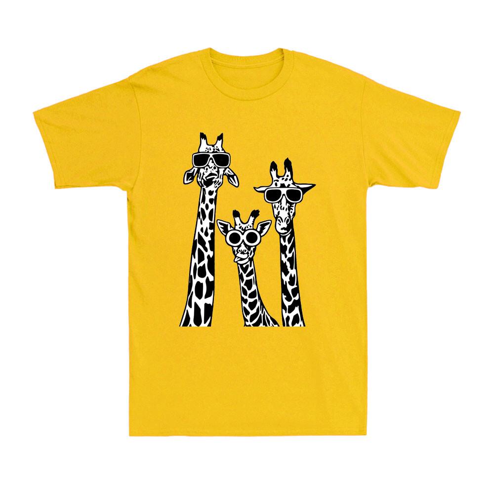 Funny Giraffe Lover Quote Animals I Love Giraffes Novelty Unisexs Cotton TShirt