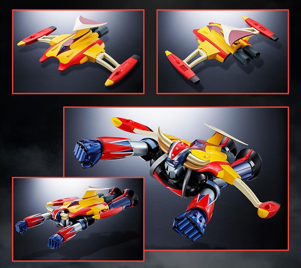Soul of Chogokin Grendizer Compatible Spazer Full Set GX-76X3 D.C.