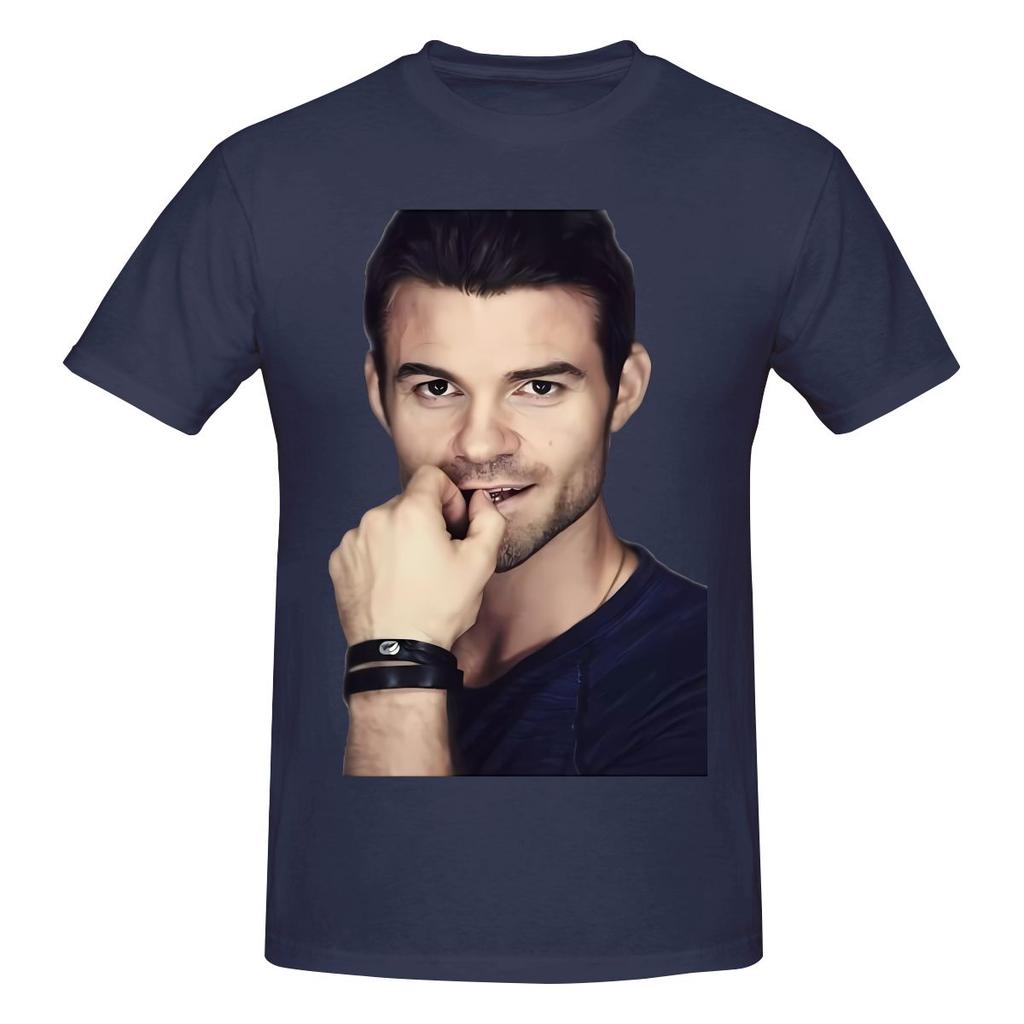 Daniel Gillies Elijah Mikaelson Basic Tshirt Korean Style Lazy Home Comfort Tees