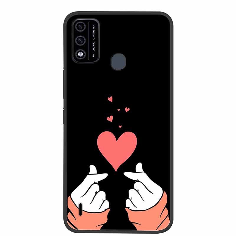 For Itel A48 Case Soft Silicone Cool Cartoon Case For ItelA48 Back Cover for ITEL A 48 Cases Fashion TPU Phone Fundas New Capa