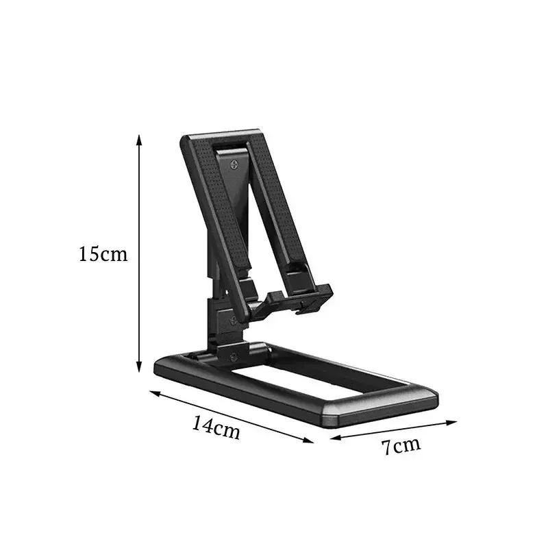 Foldable Desktop Phone Stand Tablet Mobile Bracket for iPad iPhone Samsung Desk Holder Adjustable Desk Bracket Smartphone Stand