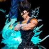 Hb Jt 38Cm/14.96Inch Dragon Ball Z Vegetto Figure 3 Heads Replace Super Saiyan Action Figures Collection Model Statue Toys Gifts