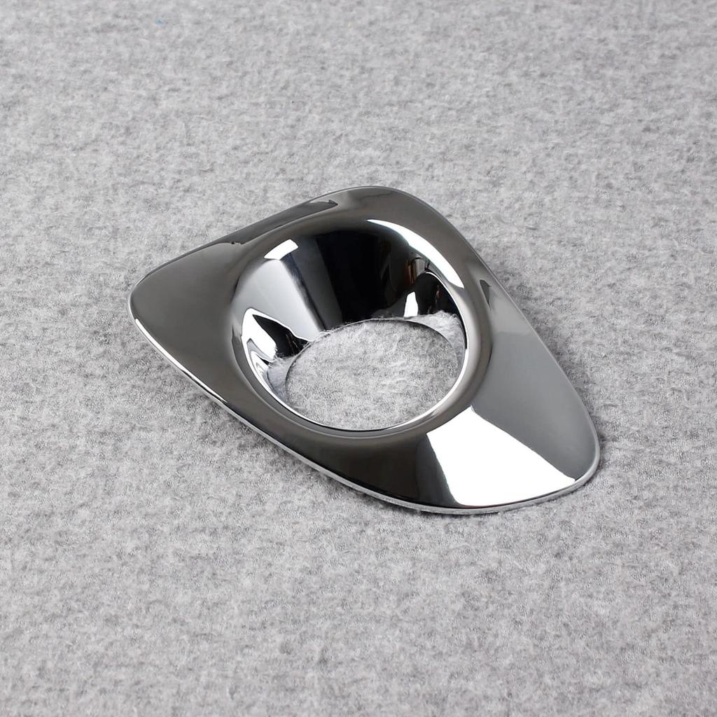 RUIQ Toyota Corolla Cross Exclusive Exterior Chrome Plated Front Fog Lamp Garnish Bezel Cover Exclusively Designed for Toyota Corolla Cross