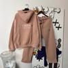 Essentials Wide Leg Sweatpants In Dusty Pink Cotton Blend Loose Fit Casual Pants Men Women