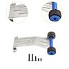 Metal Wheelie Bar Easy Installation Replaces 1/16 RC Car Heads for Mini 4x4