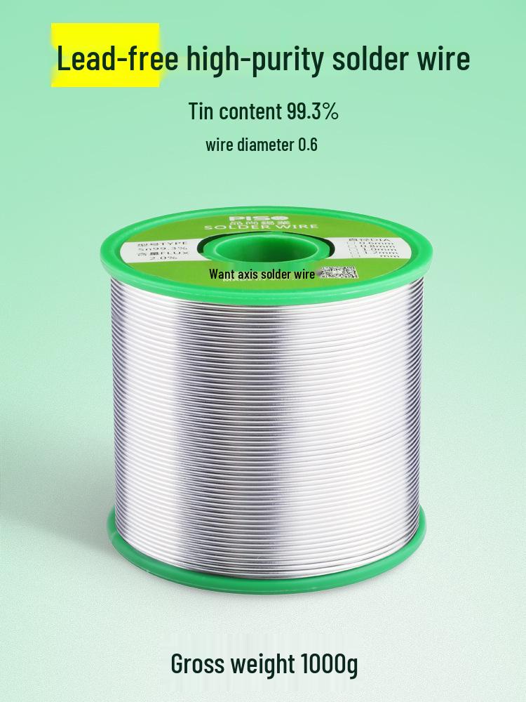 Nagy tisztaságú, alacsony hőmérsékletű forraszhuzal gyantával - Ideális háztartási használatra