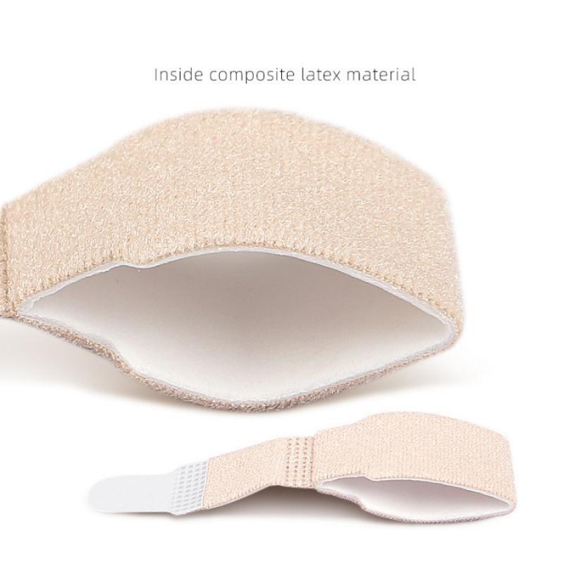 1pc/2pcsToe Separator Hallux Valgus Corrector Day and Night Use for Men and Women Elastic Band Middle Toe Stretcher