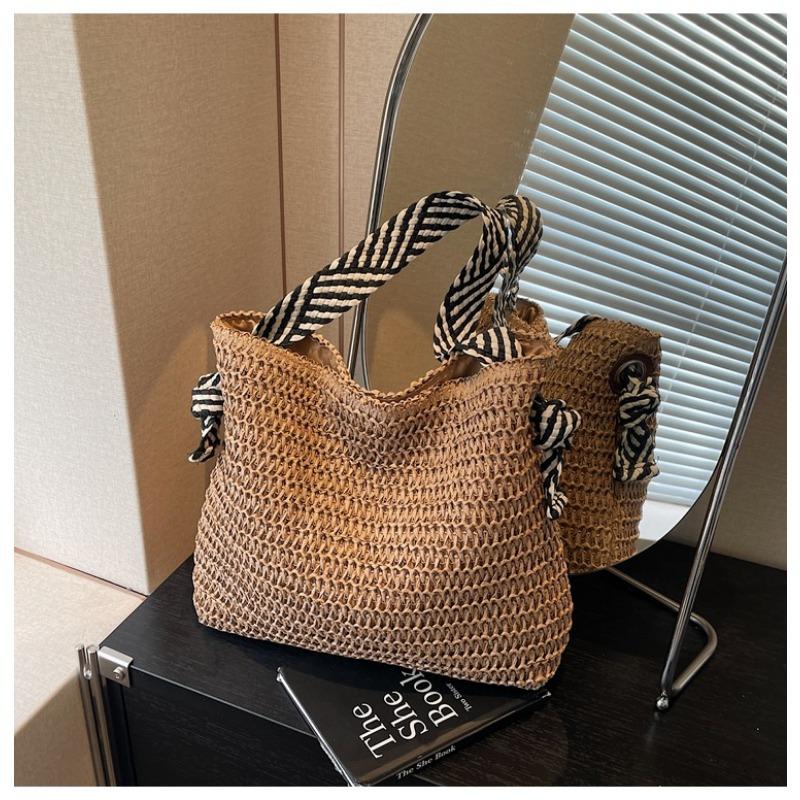 Velkokapacitní jednoramenná taška na dovolenou u moře a na pláži, špičková taška tote na dojíždění