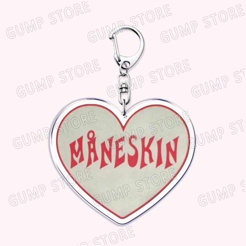 

Aesthetic Band Keychains for Women Accessories Damiano David Thomas Raggi Ethan Eurovision Music Keyring Fans Friends Gifts